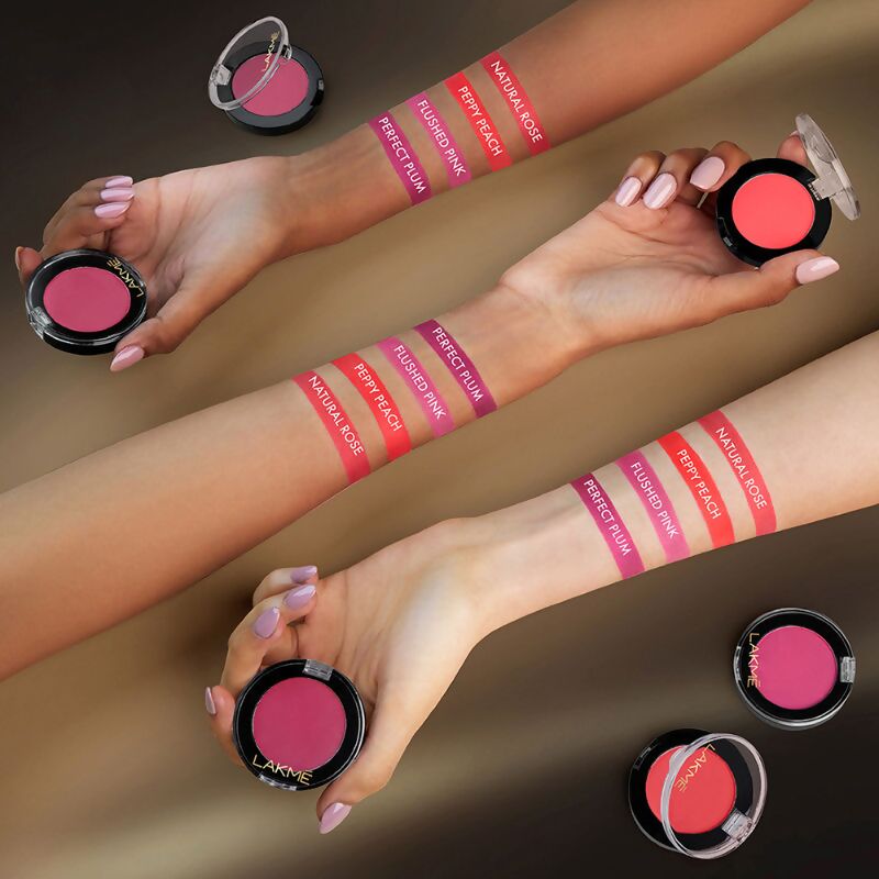 Lakme Face It Blush - Perfect Plum | Grab2Buy