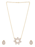 VOJ Women Gold Color stainless steel Jewellery Set | Grab2Buy