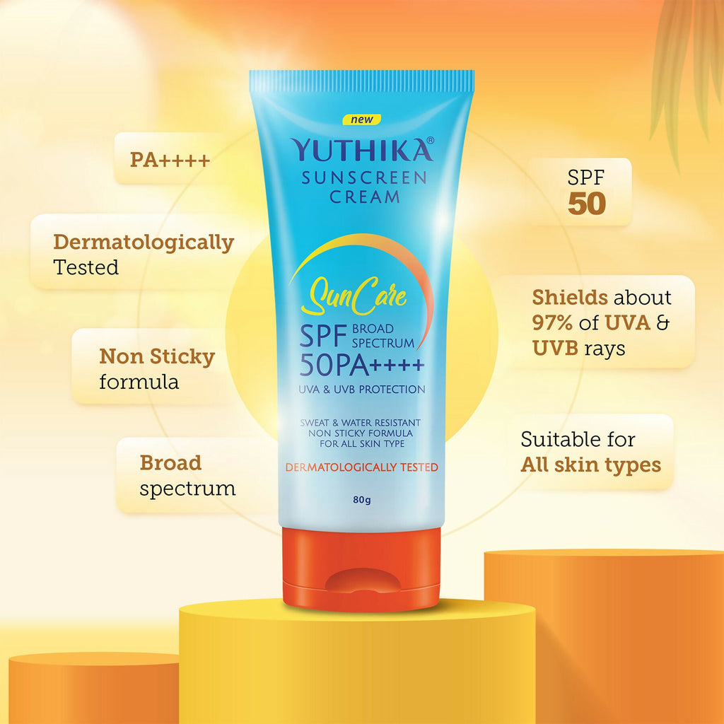 Yuthika Sunscreen Lotion SPF 50 PA+++ | Grab2Buy