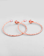VOJ Set of 2 Dual Tone Bangles with Peacock Designed | Grab2Buy