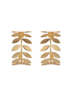VOJ Women Gold Color stainless steel Earrings