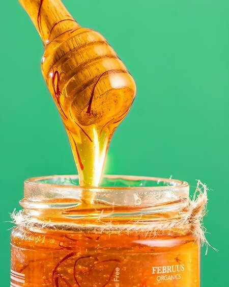 Februus Organics Pure Natural Saffron Honey | Grab2Buy