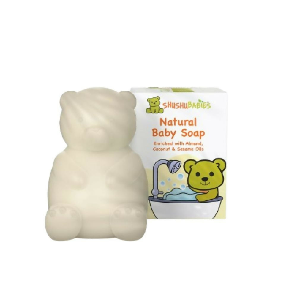 ShuShu Babies Cuddly Bear Natural Baby Soap (under 0-3 Years Baby) | Grab2Buy