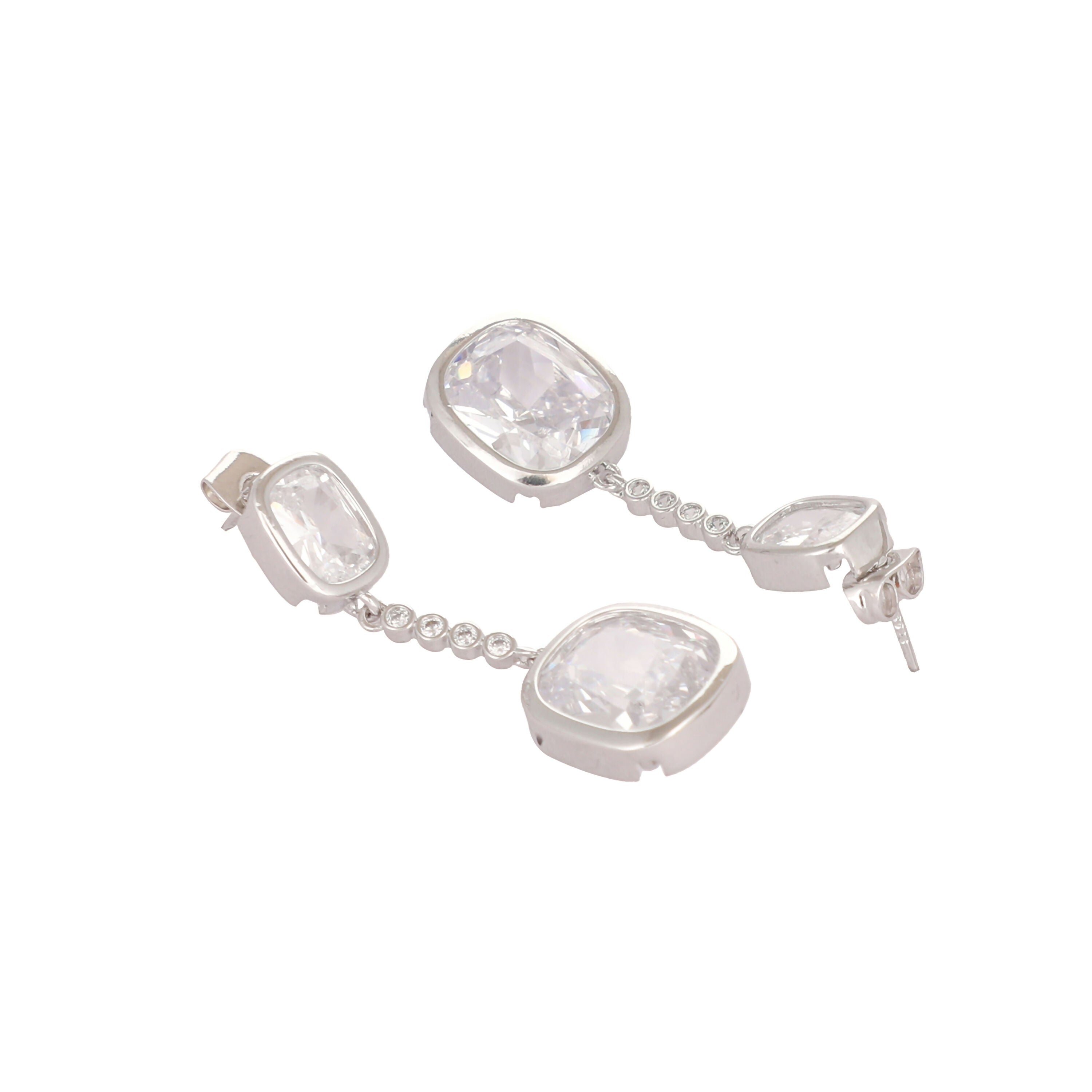 Nuyug Diamond Luxe Cascades Anti Tarnish Earrings | Grab2Buy