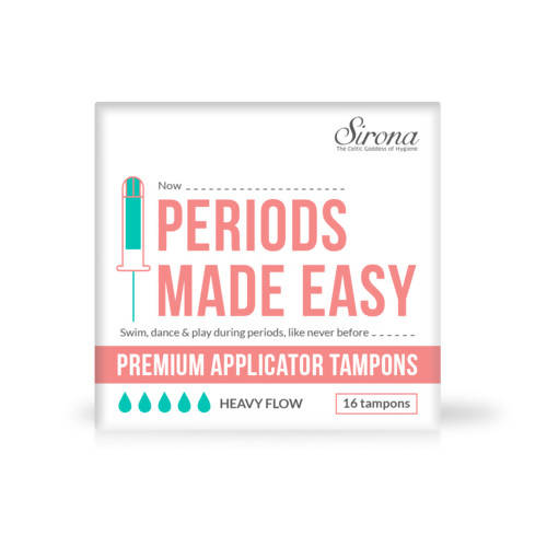 Sirona Super Plus Heavy Flow Applicator Tampons | Grab2Buy