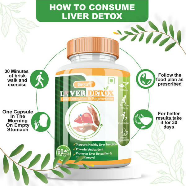Divya Shree Liver Detox Veggie Capsules | Grab2Buy