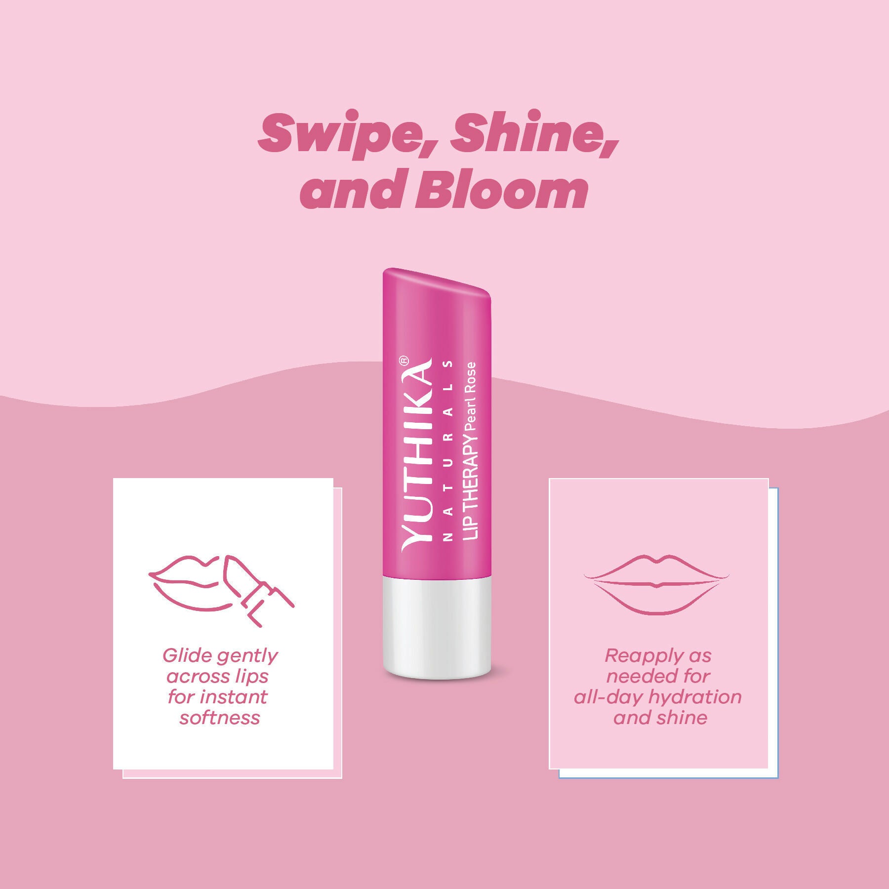 Yuthika Moisturizing Lip Balm – Pearl Rose | Grab2Buy