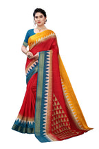 Vamika Maroon Linen Jari Border Saree Online At Low Price | Grab2Buy