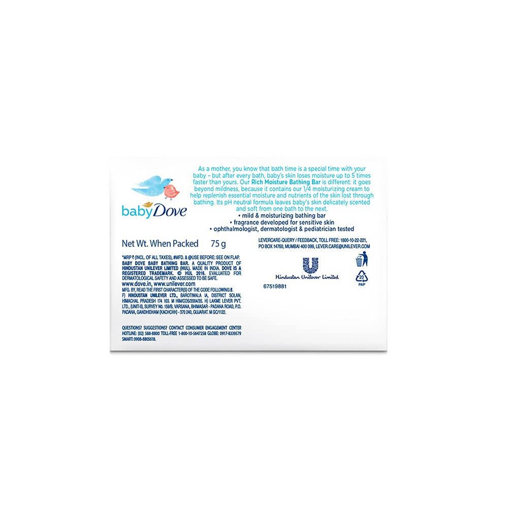 Baby Dove Rich Moisture Bathing Bar | Grab2Buy