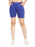 Asmaani Royal Blue Color Short Pant with Two Side Pockets | Grab2Buy