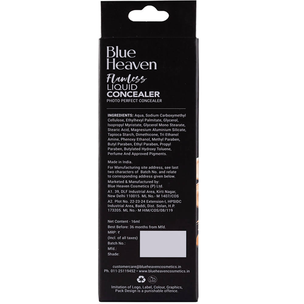 Blue Heaven Flawless Liquid Concealer Honey | Grab2Buy