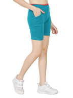 Asmaani Turquoise Color Short Pant with Two Side Pockets | Grab2Buy