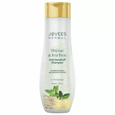Jovees Thyme & Tea Tree Anti Dandruff Shampoo For All Hair Types | Grab2Buy