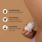Carmesi Natural Underarm Roll On Deodorant for Women - Floral Sunset