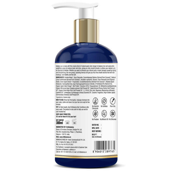 St.Botanica Apple Cider Vinegar And Organic Argan Hair Shampoo | Grab2Buy