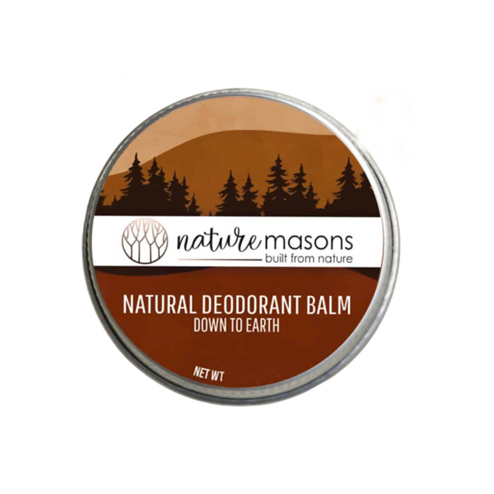 Nature Masons Down to Earth Natural Deodorant Balm | Grab2Buy