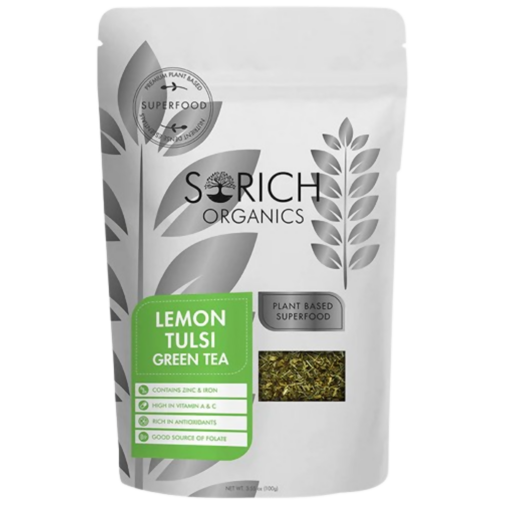 Sorich Organics Lemon Tulsi Green Tea | Grab2Buy