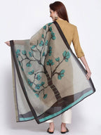 Myshka Women's Beautiful Multi Cotton Silk Printed Casual Dupatta | Grab2Buy