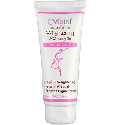 Vigini Natural Actives Vaginal V-Tightening Whitening Vagina Tight Moisturizer Lubricant Cream Gel