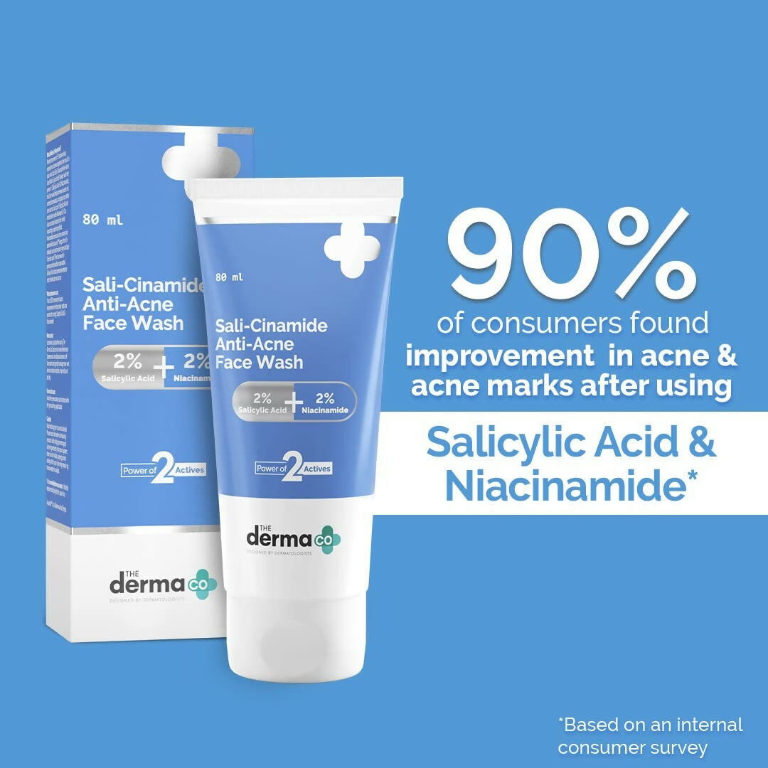 The Derma Co Sali-Cinamide Anti-Acne Face Wash | Grab2Buy