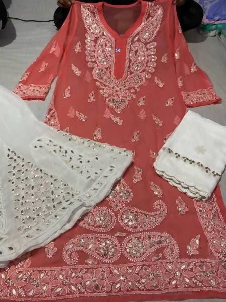 Arfa Fashion House New Collection Of Chikankari Gota Patti Lovers | Grab2Buy