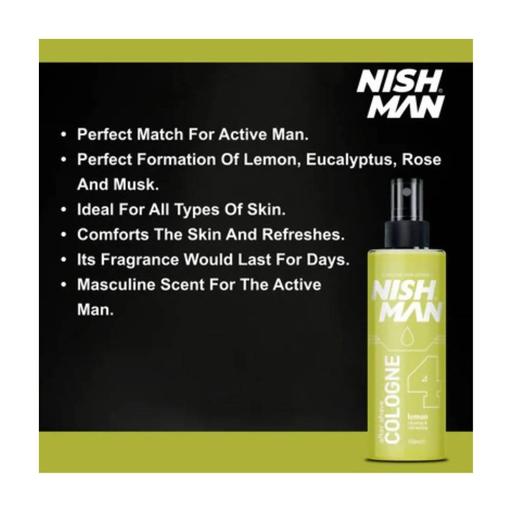 Nishman After Shave Cologne Lemon - Liquid Based | Grab2Buy
