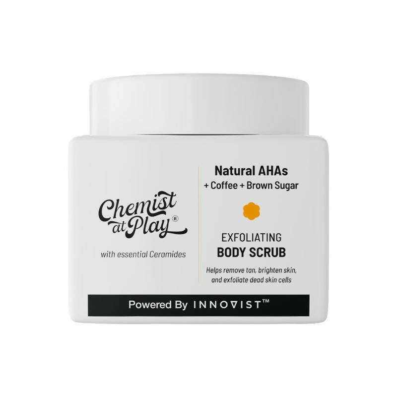 Chemist At Play Exfoliating Body Scrub For Removing Tan & Dead Skin Cells, Men & Women | Grab2Buy