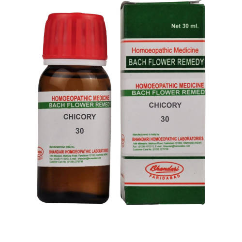 Bhandari Homeopathy Bach Flower Chicory 30 Dilution | Grab2Buy