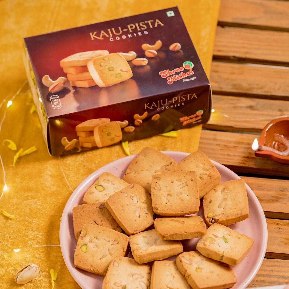 Shree Mithai Kaju Pista Cookies | Grab2Buy
