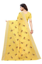 Vamika Yellow Chanderi Designer Saree (SERIN YELLOW) | Grab2Buy