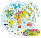 Webby Amazing World Map Jigsaw Floor Puzzle 60 Pcs | Grab2Buy
