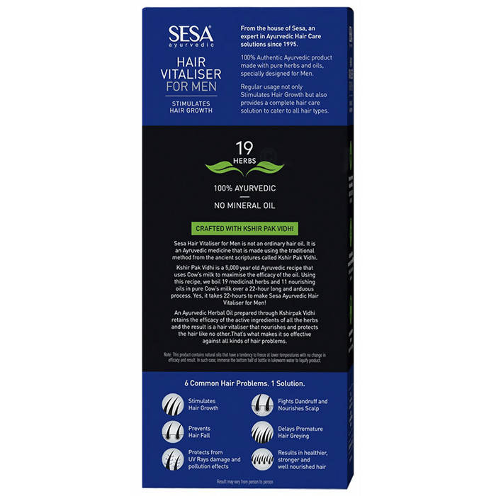 Sesa Ayurvedic Hair Vitaliser for Men | Grab2Buy