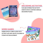 ClassMonitor Brain Development Puzzle Solving Home Learning Educational Kit with Free App with 25 Riddles for kids of Age group 6 - 8 Years