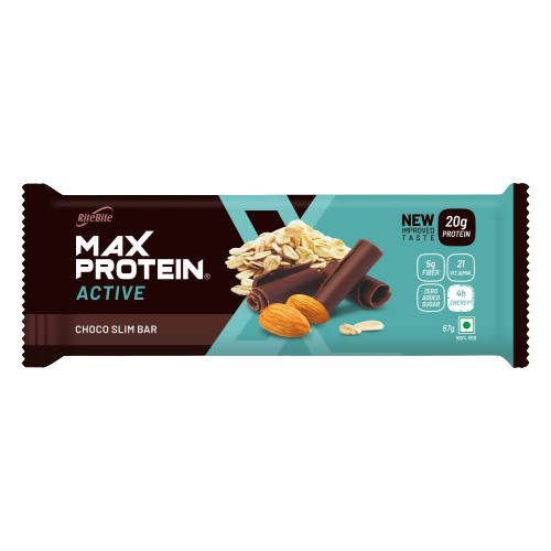 RiteBite Max Protein Active Choco Slim Bar | Grab2Buy