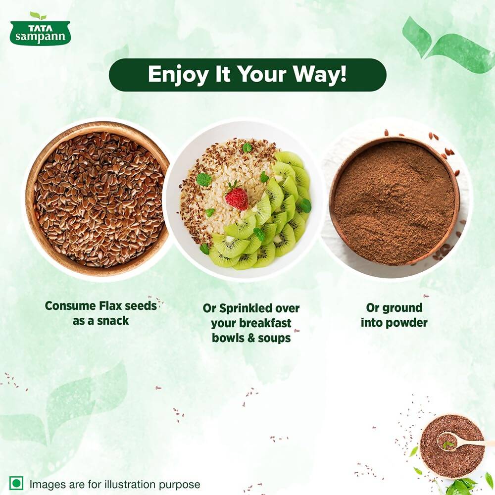 Tata Sampann Premium Flax Seeds | Grab2Buy