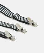 Manet Boys Strip Suspenders - Black | Grab2Buy