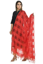 Mominos Fashion Red Window Dupatta | Grab2Buy