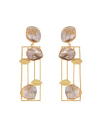 VOJ Women Gold Color stainless steel Earrings | Grab2Buy