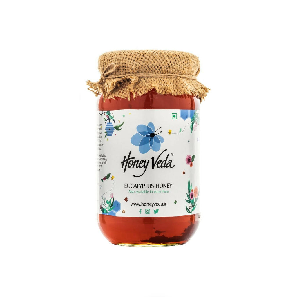 HoneyVeda Premium Raw Eucalyptus Honey | Grab2Buy