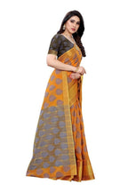 Vamika Mustard Jari Work Cotton Silk Saree (RIDHIMA MUSTARD) | Grab2Buy
