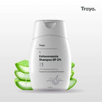 Traya Ketoconazole Shampoo BP 2% with Ichthammol & Aloe Vera