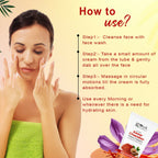 Globus Naturals Daily Glow Kesar Chandan Face Cream with SPF, Skin Lightening Formula For All Skin Types