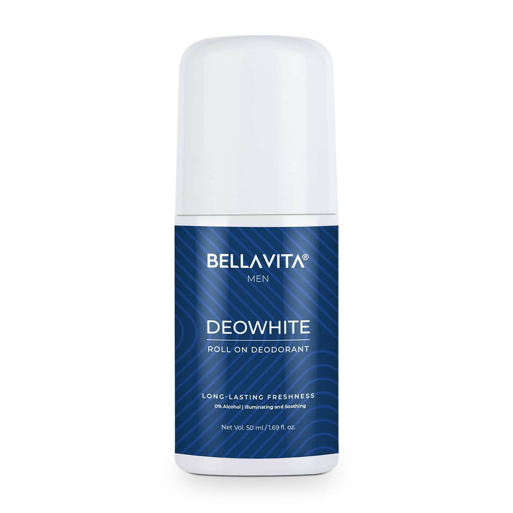 Bella Vita Deo White Natural Underarm Roll On Deodorant for Men