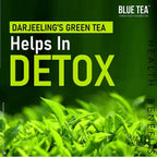 Blue Tea Organic Moringa Green Tea | Grab2Buy