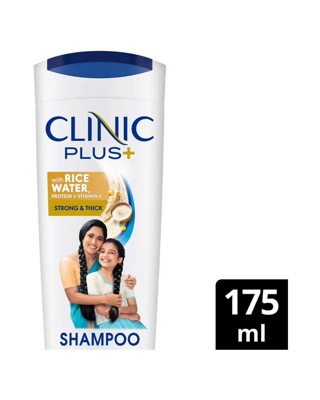 Clinic Plus With Rice Water Protein + Vitamin-E Strong & Thick Shampoo | Grab2Buy