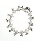 Mominos Fashion Kamal Johar Oxidised Silver Adjustable Anklets | Grab2Buy