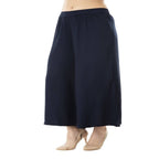 Lagi Women's Navy Blue Solid Palazzo (PLZ01B) | Grab2Buy