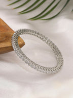 Crystal Stone Bangle- Ruby Raang | Grab2Buy