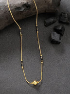 NVR Women's Gold-Polished Mangalsutra | Grab2Buy