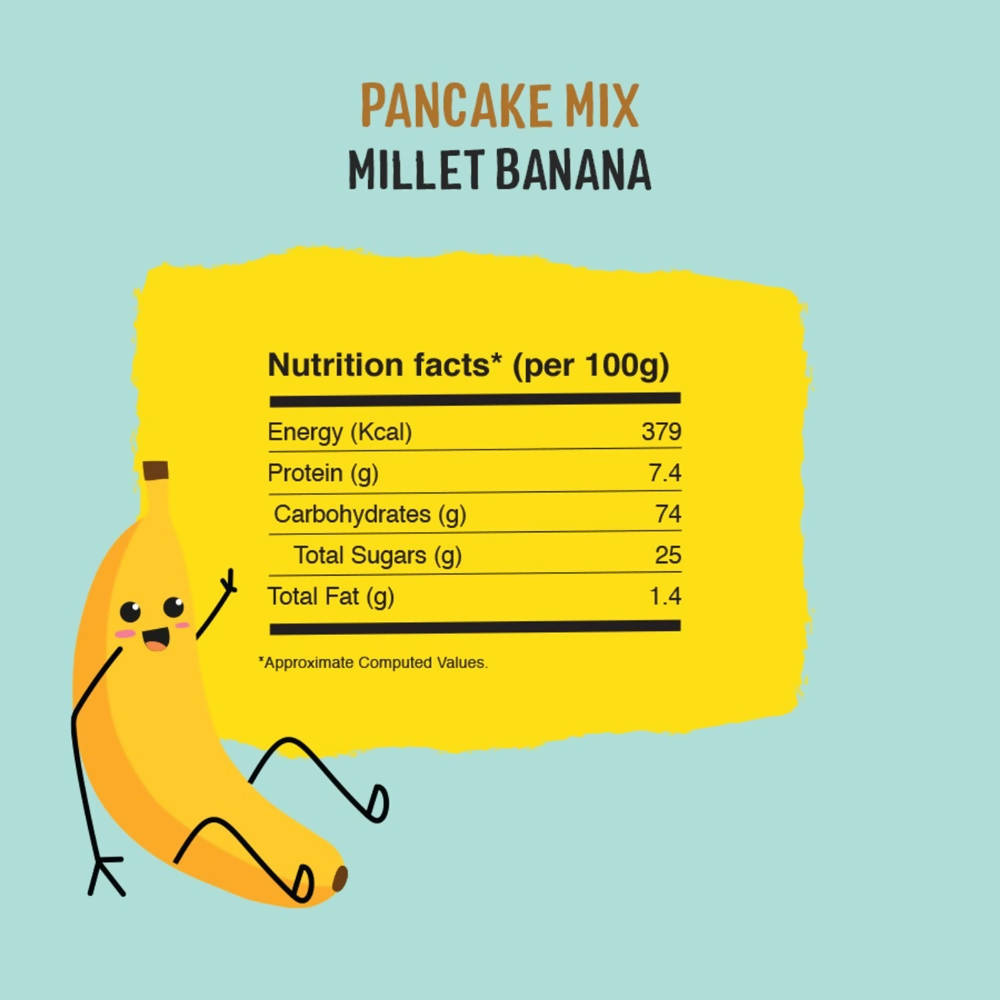 Timios Banana Millet Pancake with Vanilla | Grab2Buy
